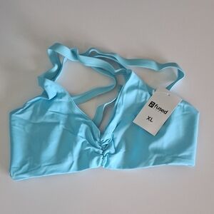 Fused Women's Blue Bikini Top